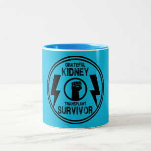 Tasse 2 Couleurs Survivant de la transplantation rénale