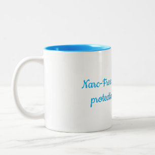 Tasse 2 Couleurs survivant sans narc paix protection guérison