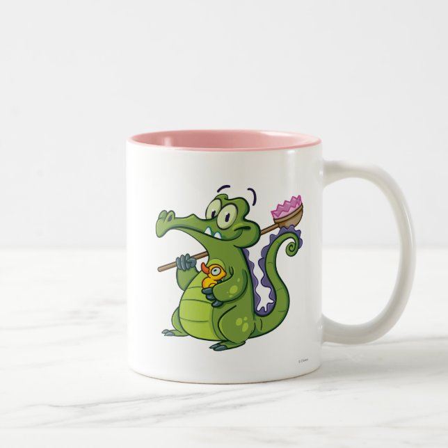 Tasse 2 Couleurs Swampy - Machine propre (Droit)