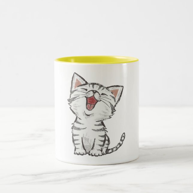 Tasse 2 Couleurs Sweetie Cat (Centre)