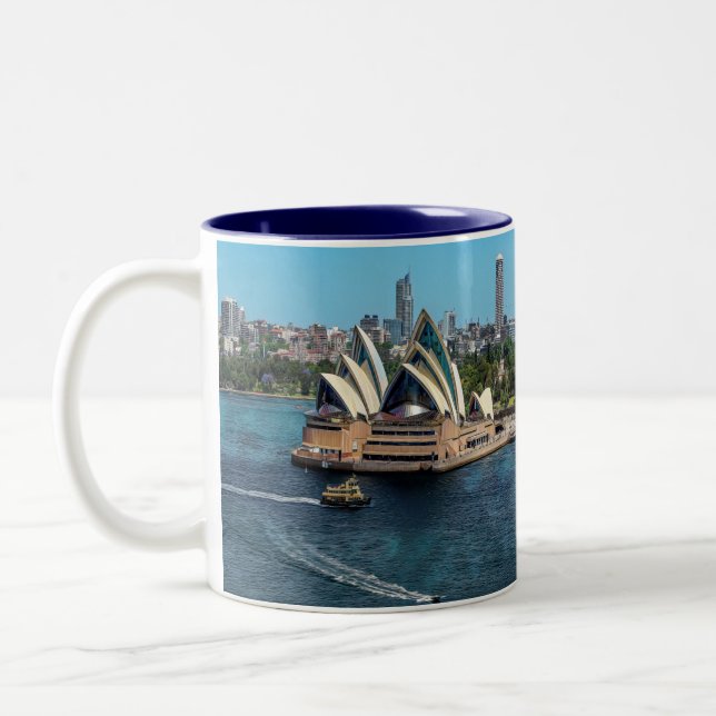 Tasse 2 Couleurs Sydney - OPÉRA HOUSE - panorama (Gauche)