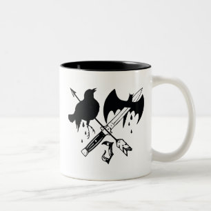 Tasse 2 Couleurs Symbole de joker du peloton   de suicide