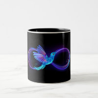 Symbole de Neon Infinity par Glowing Hummingbird
