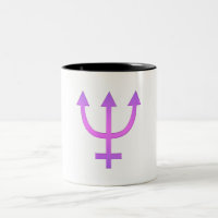 Symbole planétaire de Neptune Astrologie Zodiaque
