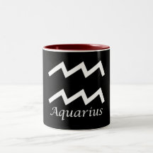 Symbole zodiaque "Aquarius"