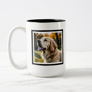 Tasse 2 Couleurs Sympathie de chien de perte d'animal