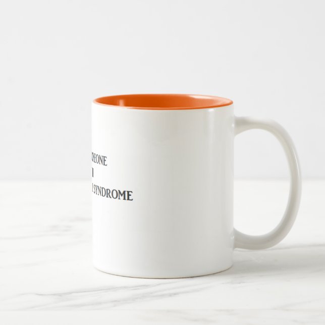 Tasse 2 Couleurs Syndrome de Prader-Willi (Droit)