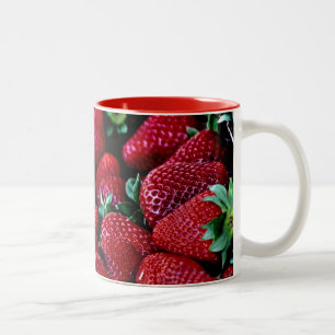 TASSE 2 COULEURS SYS STRAWBERRIES PHOTOGRAPHIE ARRIÈRE - PLANS WAL