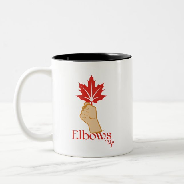 Tasse 2 Couleurs T-shirt à coudes (Gauche)