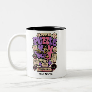 Tasse 2 Couleurs T-Shirt Drôle Chien Introverti Confortable