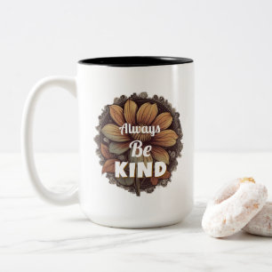 Tasse 2 Couleurs T-Shirt Toujours Être Gentil