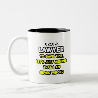 Tasse 2 Couleurs T-shirts et cadeaux amusants pour avocat