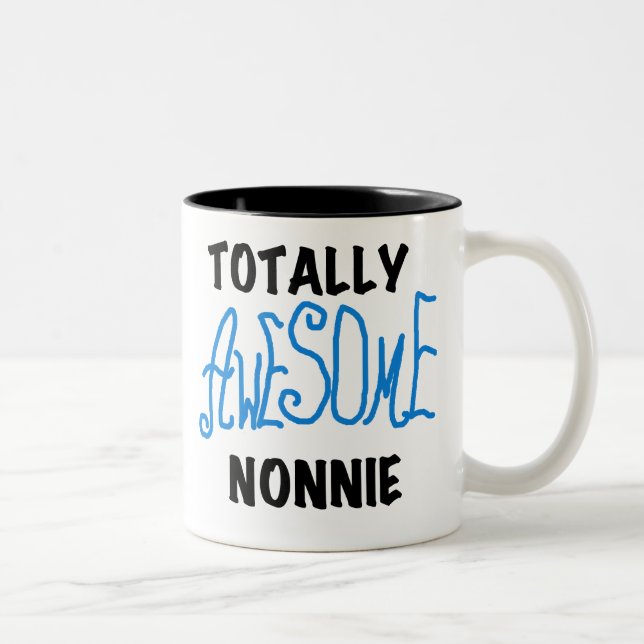 Tasse 2 Couleurs T-shirts et cadeaux bleus totalement (Droit)