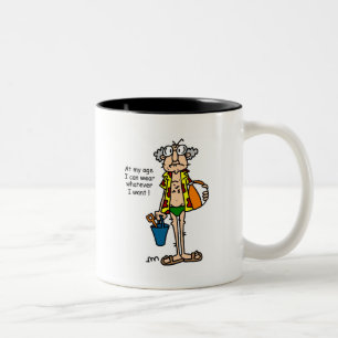 Tasse 2 Couleurs T-shirts et cadeaux de chose de GUS-Âge