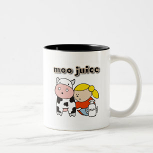 Tasse 2 Couleurs T-shirts et cadeaux de jus de MOO