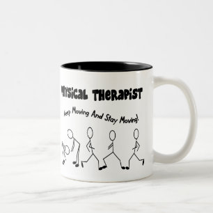 Tasse 2 Couleurs T-shirts et cadeaux de physiothérapeute
