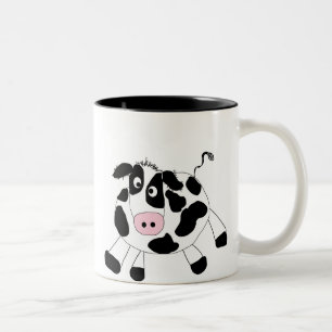 Tasse 2 Couleurs T-shirts et cadeaux de vache à ferme