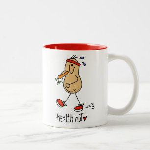 Tasse 2 Couleurs T-shirts et cadeaux d'écrou de santé