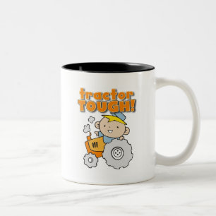 Tasse 2 Couleurs T-shirts et cadeaux durs de tracteur