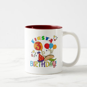 Tasse 2 Couleurs T-shirts et cadeaux Fiesta 3e anniversaire
