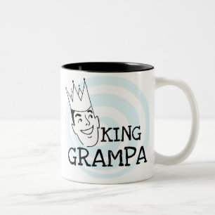 Tasse 2 Couleurs T-shirts et cadeaux King Grampa