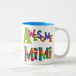 Tasse 2 Couleurs T-shirts et cadeaux Mimi impressionnants