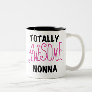 Tasse 2 Couleurs T-shirts et cadeaux Nonna Pink totalement géniaux