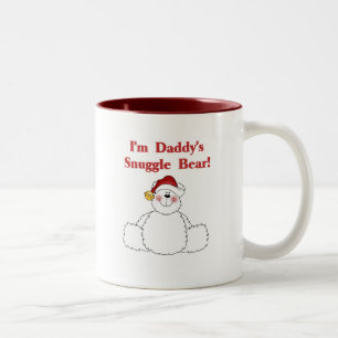 Tasse 2 Couleurs T-shirts et cadeaux pour l'ours en muscade de papa