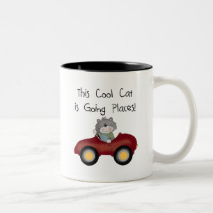 Tasse 2 Couleurs T-shirts et cadeaux rouges allants de voiture
