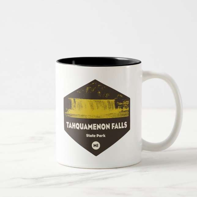 Tasse 2 Couleurs Tahquamenon Falls State Park Michigan (Droit)