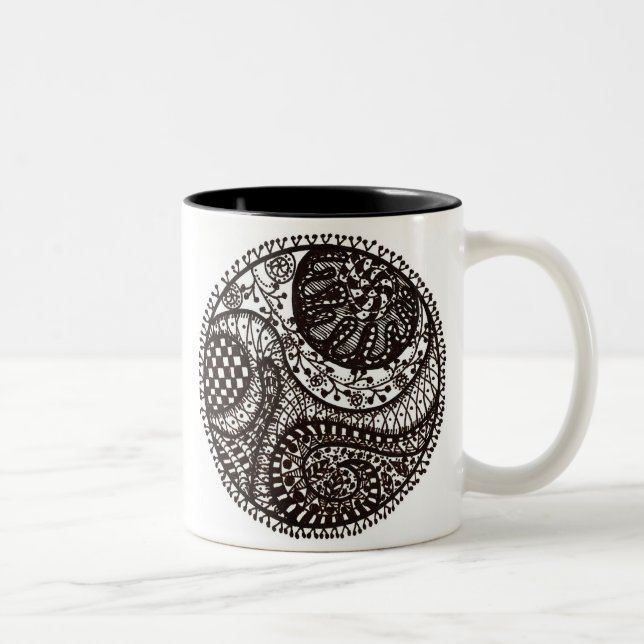 Tasse 2 Couleurs Tangletree un (Droit)