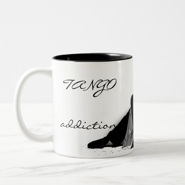 TASSE 2 COULEURS TANGO ADDICTION (Gauche)