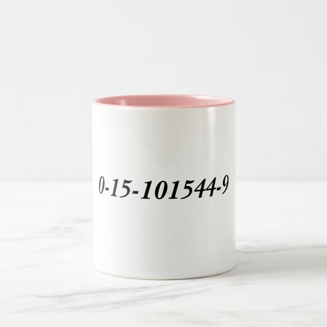 Tasse 2 Couleurs "Tasse d'ISBN de princesse Bride" (Centre)