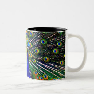 Tasse 2 Couleurs Tasse-Fin de paon