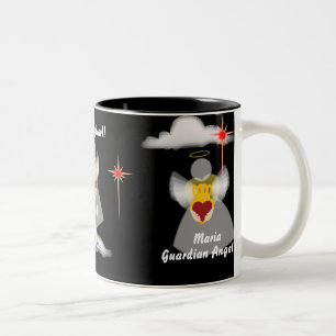 Tasse 2 Couleurs Tasse-Personnaliser d'ange gardien