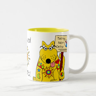 TASSE 2 COULEURS TATTS... PAS DE CHATS !