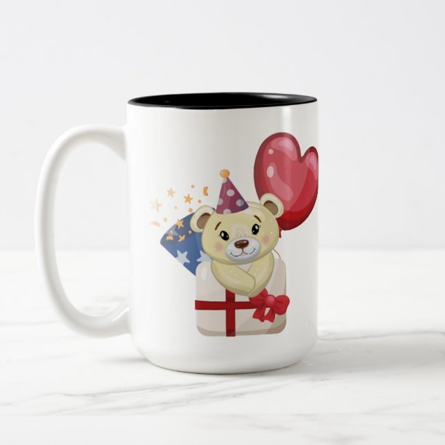 Tasse 2 Couleurs Taza clásica, 15 oz (Gauche)