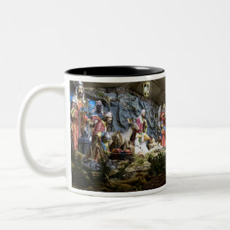 Tasse 2 Couleurs Taza: La Luz del Nacimiento en tu Hogar (Regalo de