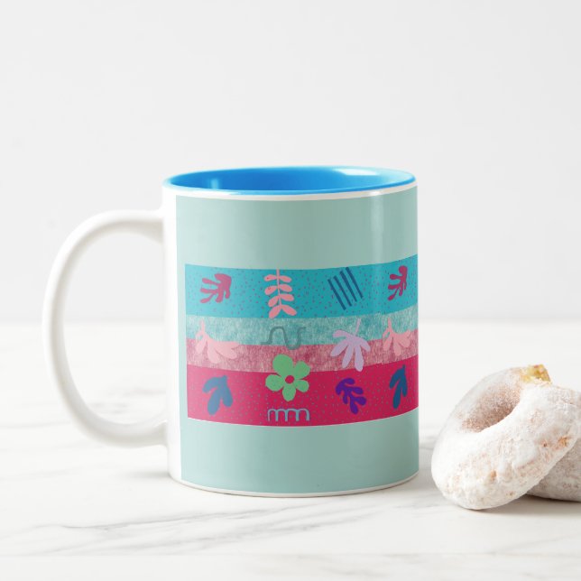 Tasse 2 Couleurs Tazza colorata (Avec donut)