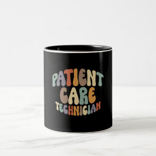 Tasse 2 Couleurs Technicien En Soins Aux Patients Fier Profession P