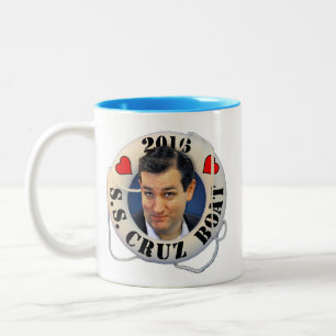 Tasse 2 Couleurs Ted Cruz 2016