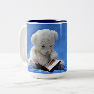 Tasse 2 Couleurs Teddy Bear Time to Read, KOA