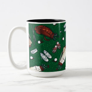Tasse 2 Couleurs Tee Time Golf