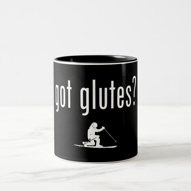 Tasse 2 Couleurs Télémark Glutes Ski (Centre)