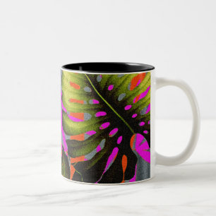 Tasse 2 Couleurs Tempête de couleur tropicale