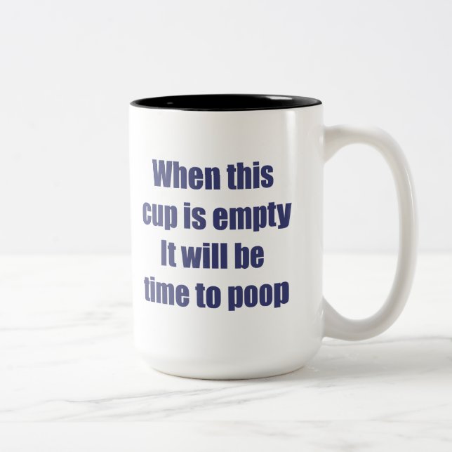 Tasse 2 Couleurs Temps de café (Droit)