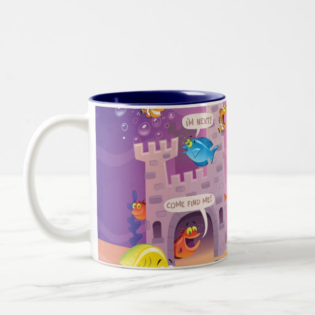 Tasse 2 Couleurs Temps vers Compte-Sous la mer (Gauche)