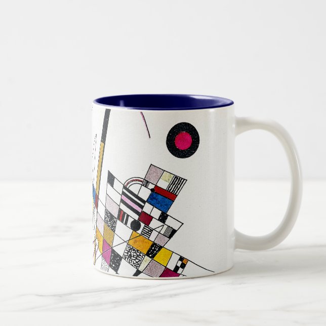 Tasse 2 Couleurs Tension délicate #85 - Kandinsky (Droit)