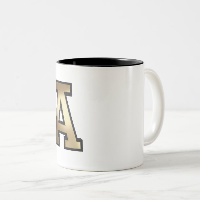 Tasse 2 Couleurs Texte A (Devant droit)