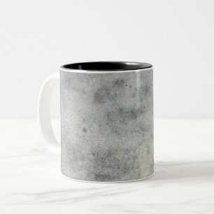 Tasse 2 Couleurs texture de béton motif de ciment fond minimal
